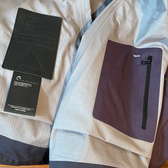 Coldsmoke Hooded lightweight Rain Jacket Purple Size XS Unisex BNWT - Picture 14 of 16